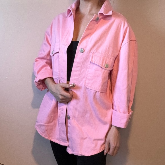 Pink Denim Jacket - Picture 5 of 5